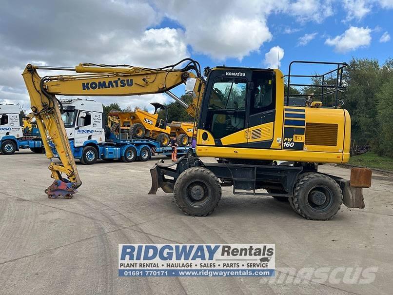 Komatsu PW 160-11 Koparki kołowe
