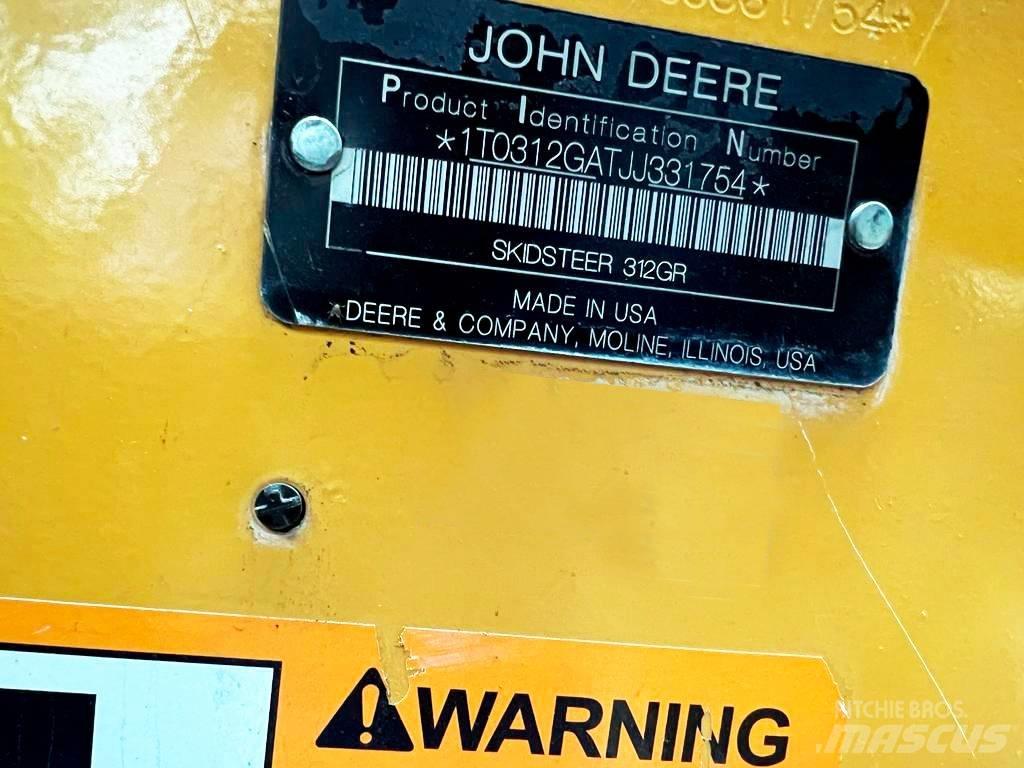 John Deere 312GR Ładowarki burtowe