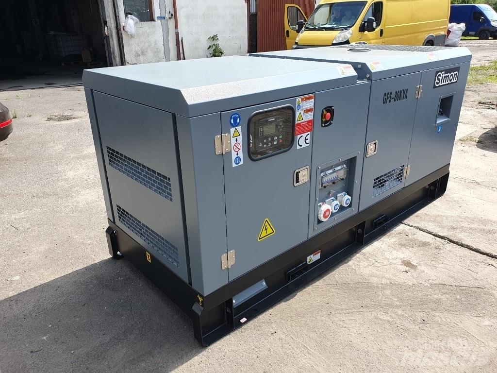 Simon 80KVA Agregaty prądotwórcze Diesla