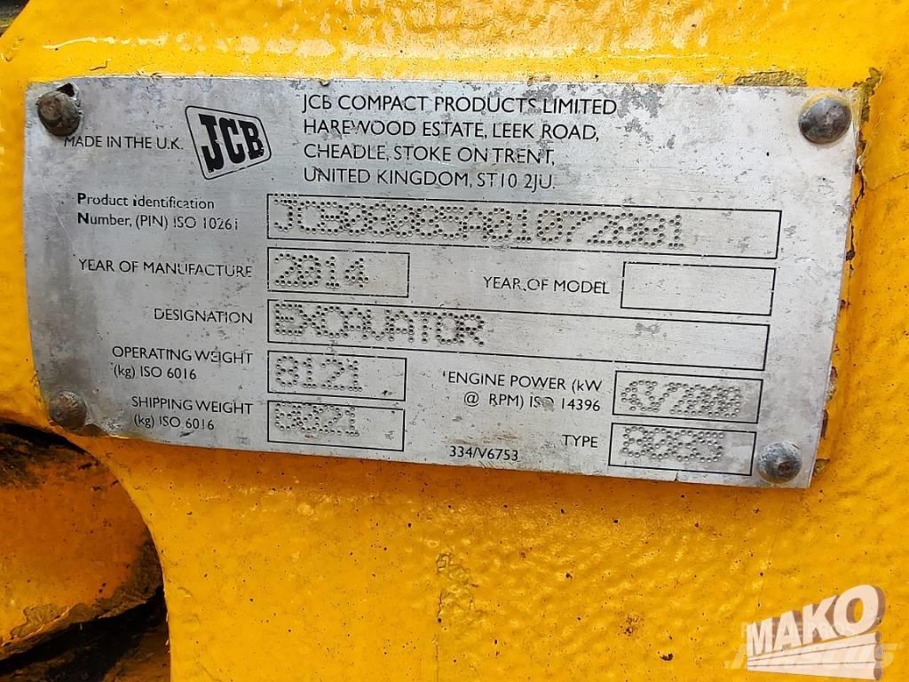 JCB 8085 ZTS Midikoparki  7t - 12t