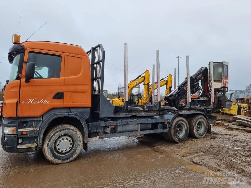 Scania R 580 Samochody do przewozu drewna