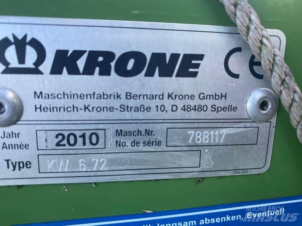 Krone KW6.72 Zgrabiarki i przetrząsacze