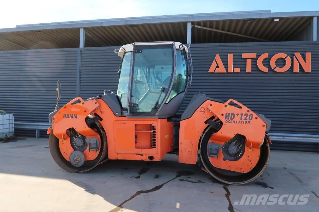 Hamm HD+ 120 VO Walce dwubębnowe