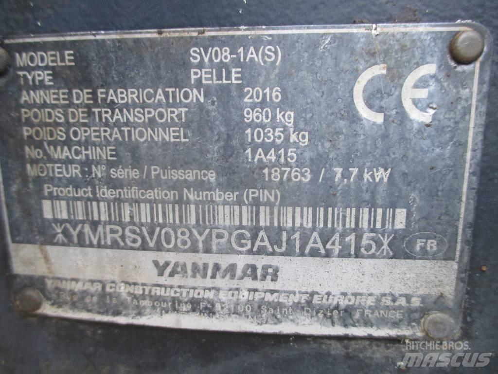 Yanmar SV 08-1 A Minikoparki