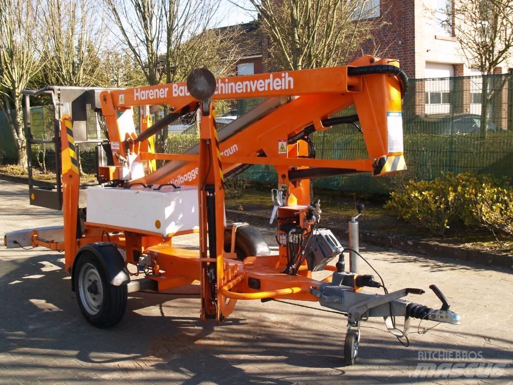 Niftylift 120 T Podnośniki na przyczepach