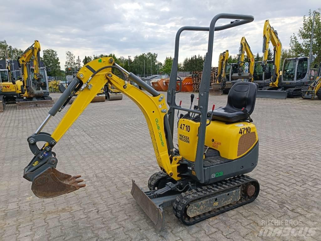Wacker Neuson 803 Koparki gąsienicowe