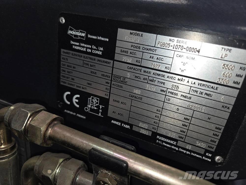 Doosan G 55 C-5 Wózki LPG