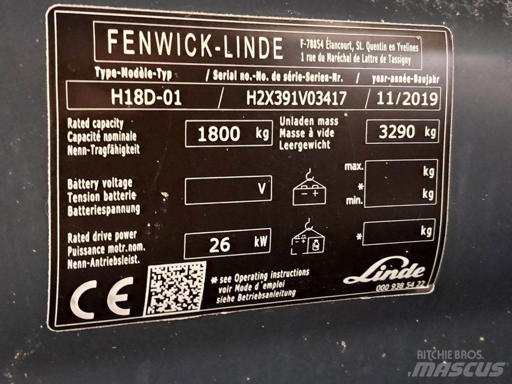 Linde H18D-01 Wózki Diesla