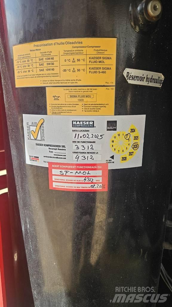Kaeser M 250 Turbo sprężarki