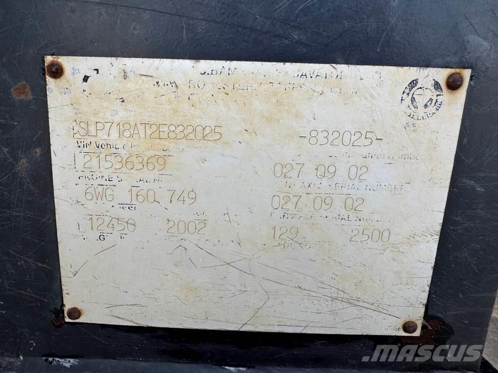 JCB 718 ADT Wozidła przegubowe