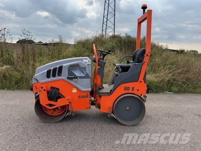 Hamm HD 8 VV Walce dwubębnowe