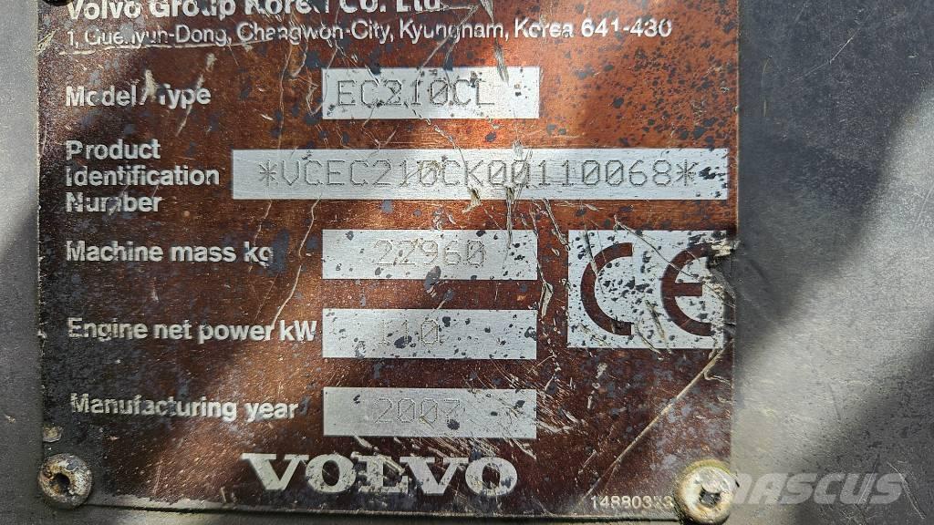 Volvo EC 210 C L Koparki gąsienicowe