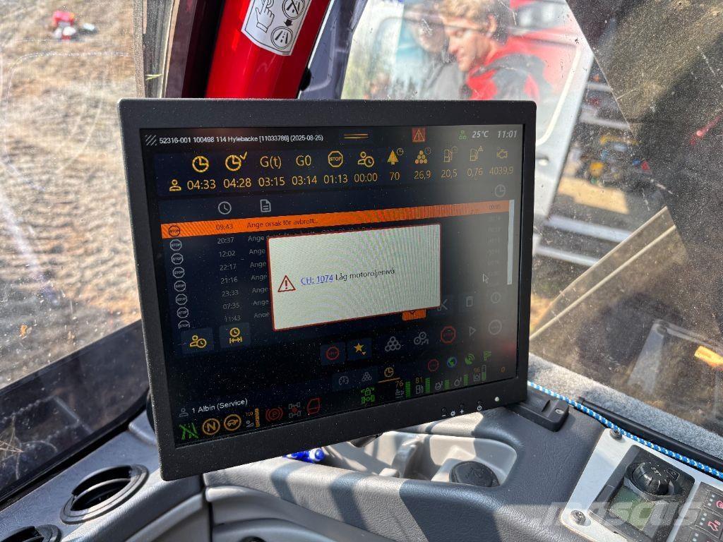 Komatsu 931XC Harwestery