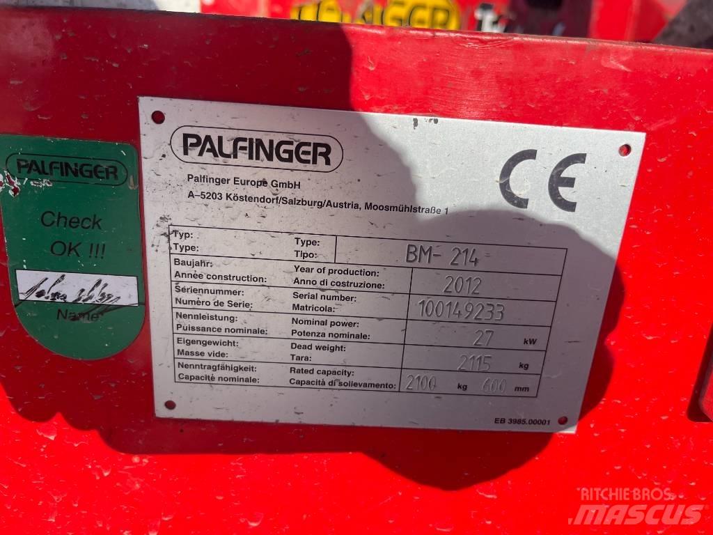 Palfinger BM 214 Wózki widłowe montowane do pojazdów