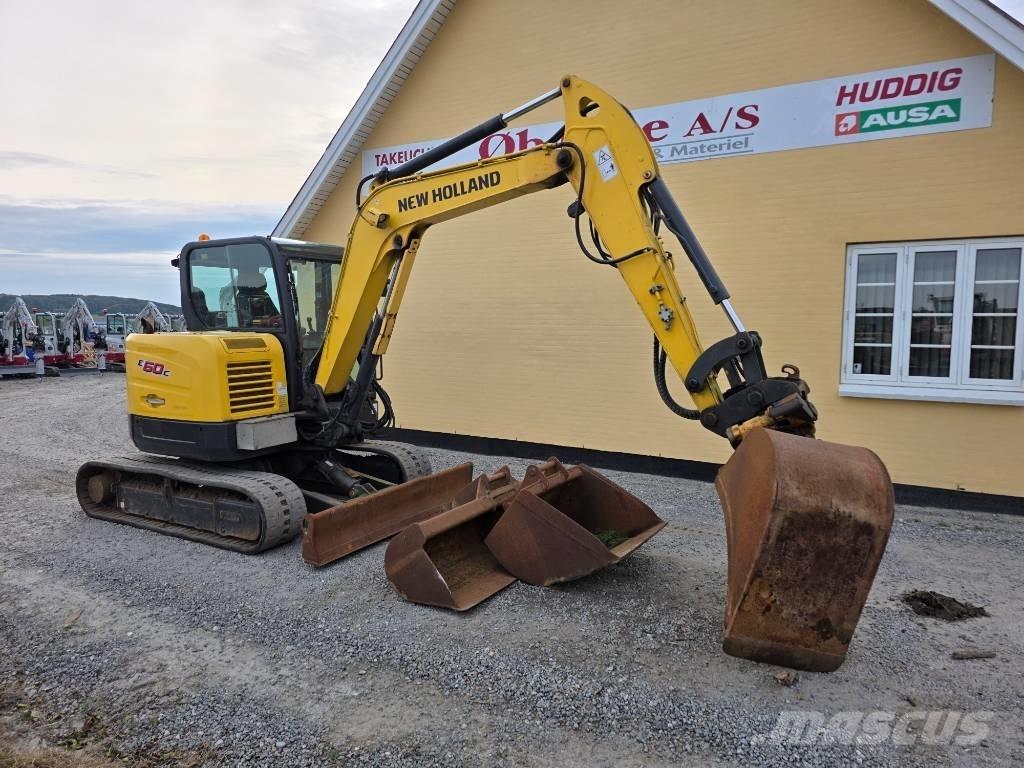 New Holland E60C Minikoparki