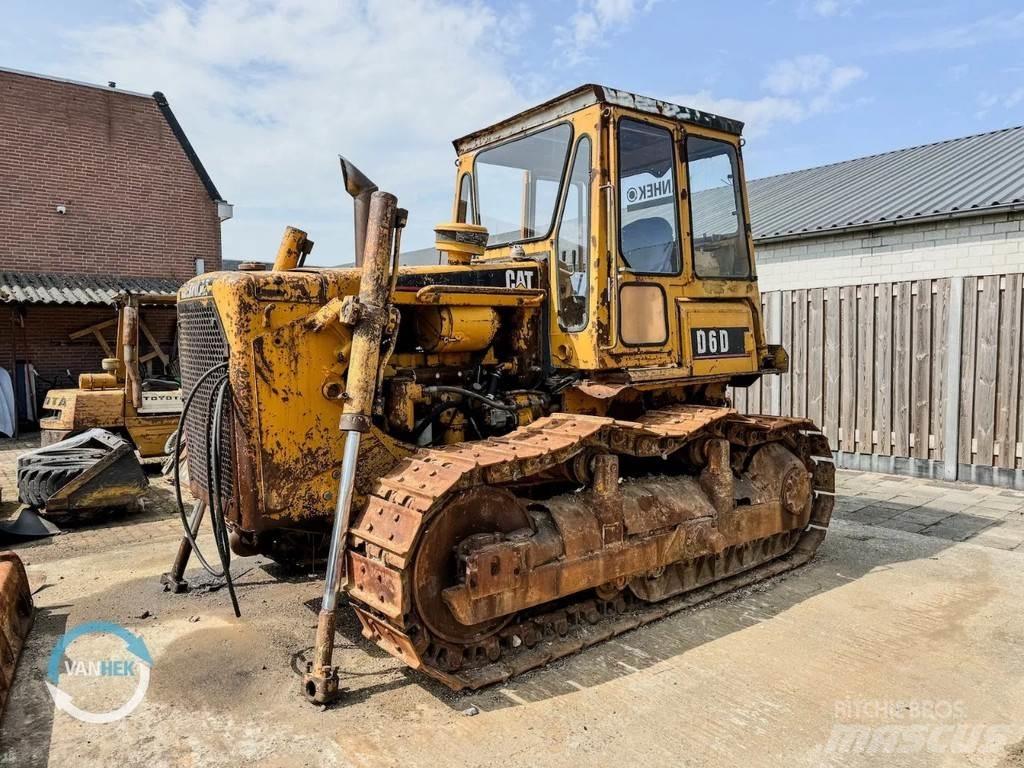 CAT D6D Spycharki gąsienicowe