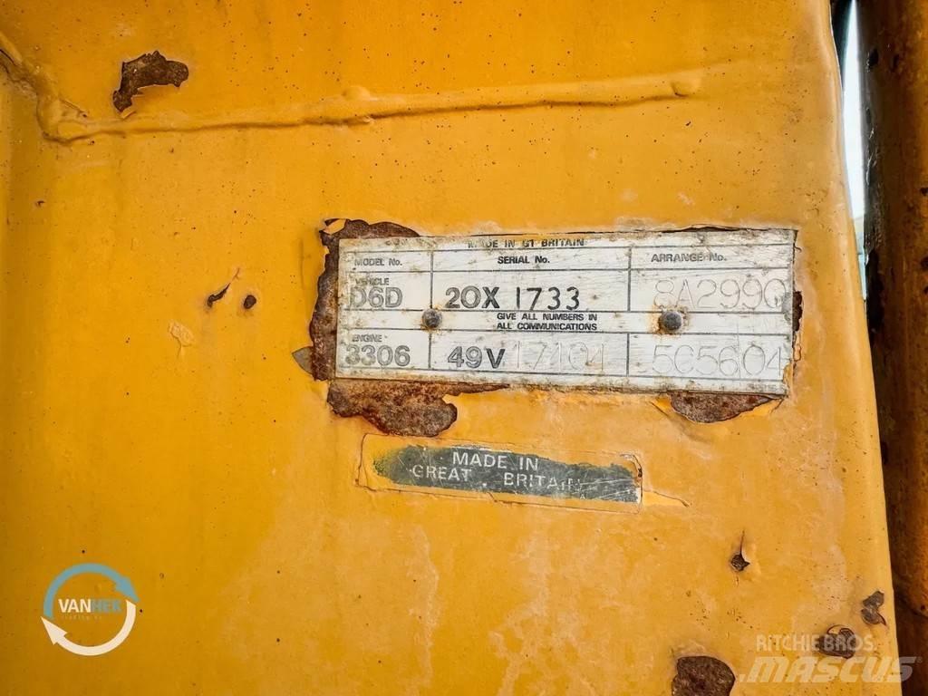 CAT D6D Spycharki gąsienicowe