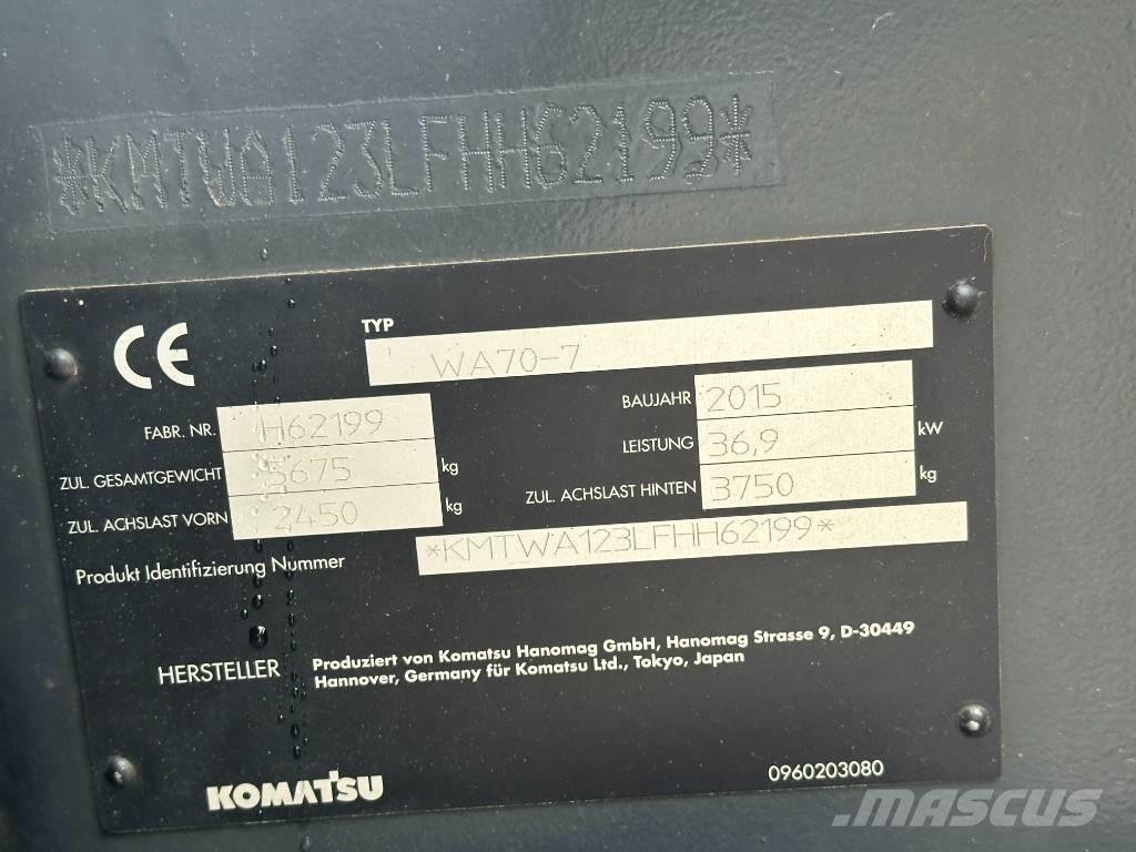 Komatsu WA 70 Ładowarki kołowe
