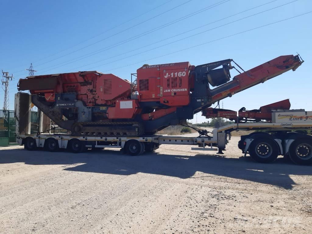 Terex Finlay J1160 Kruszarki