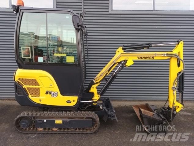 Yanmar SV 18 Minikoparki