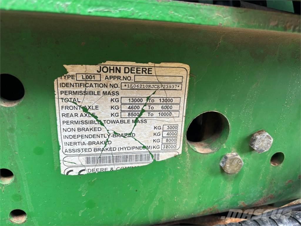 John Deere 6210R Ciągniki rolnicze