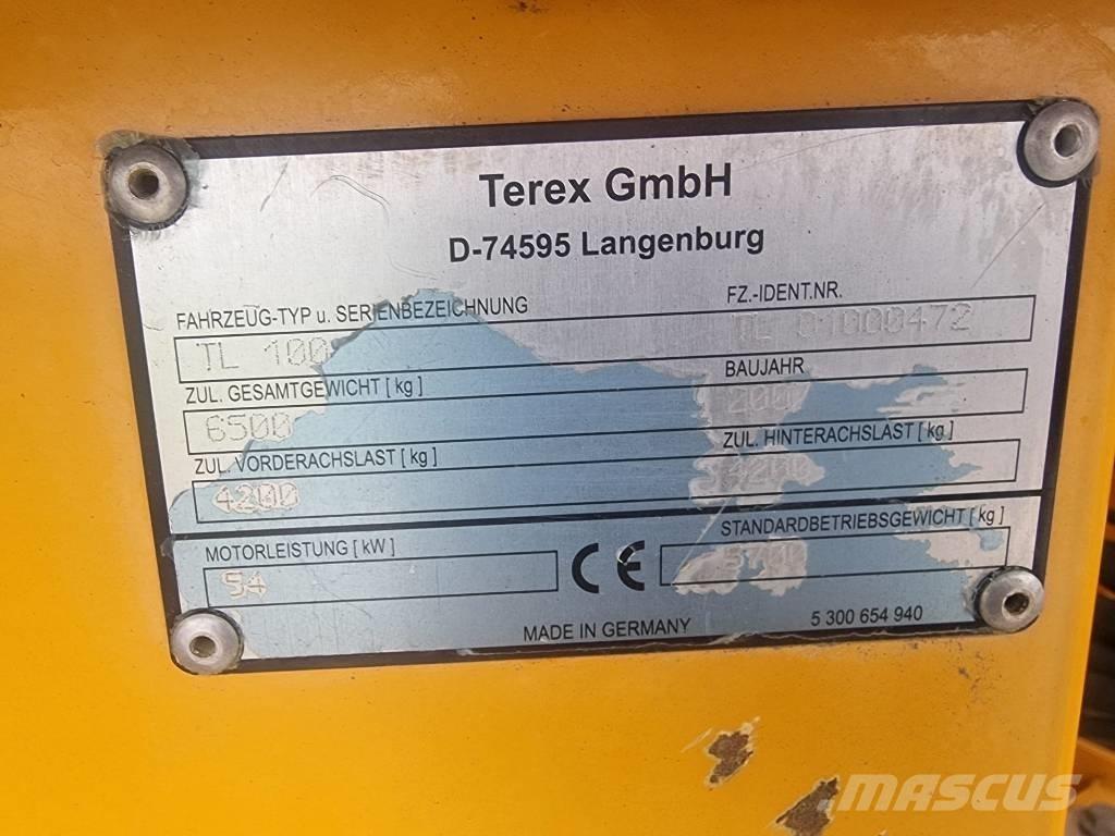 Terex TL 100 Ładowarki kołowe