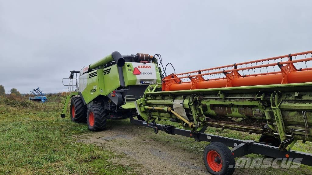 CLAAS Lexion 670 Kombajny zbożowe