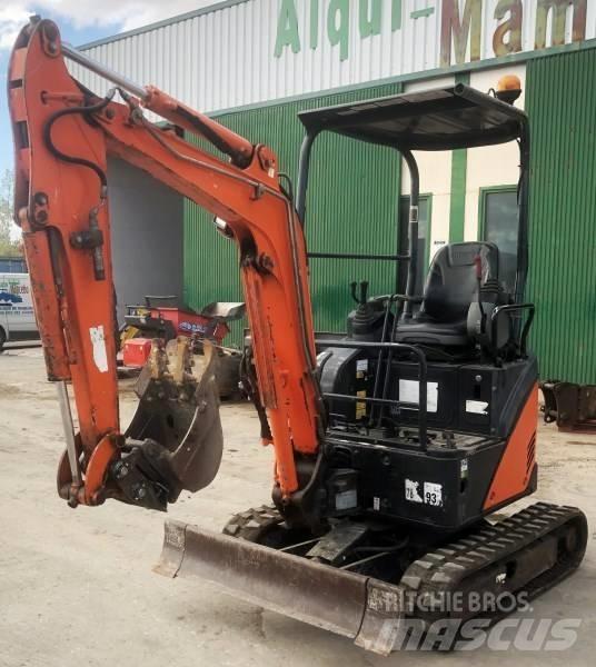 Hitachi ZX 17 U-2YLR Minikoparki