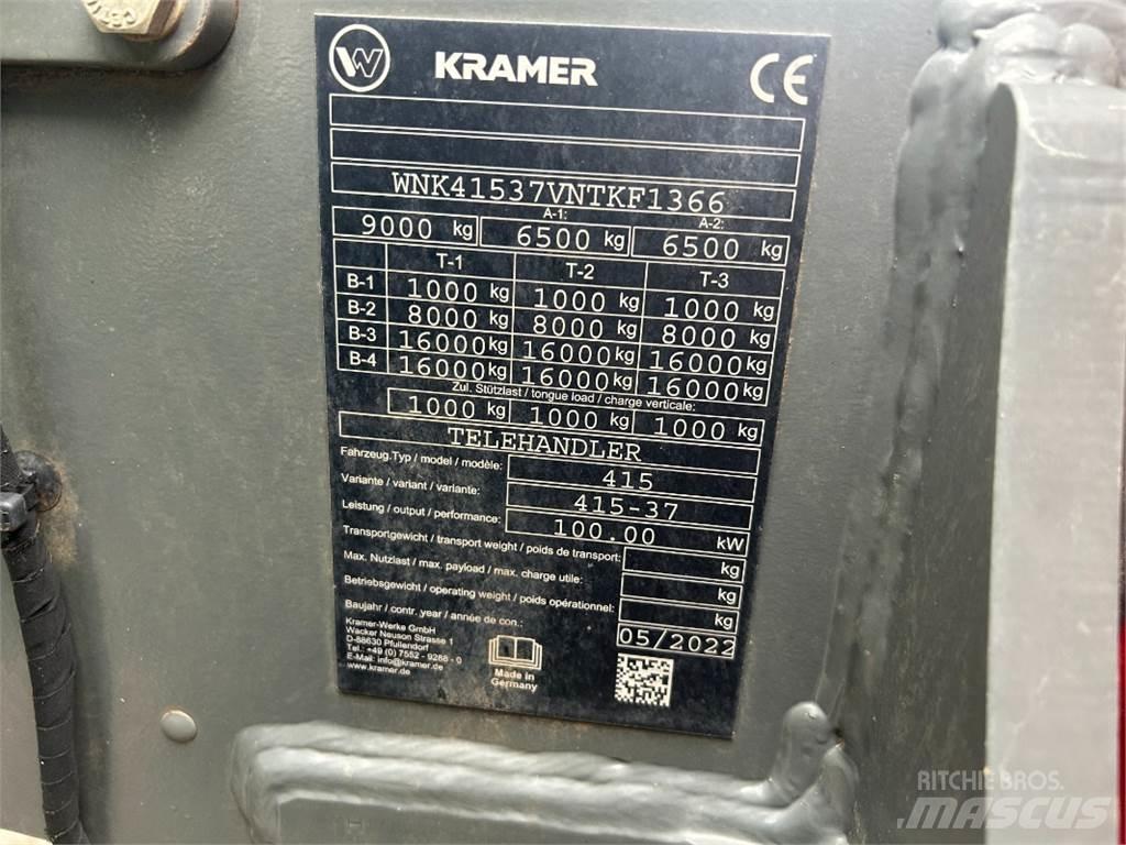 Kramer KT 407 Ładowarki teleskopowe