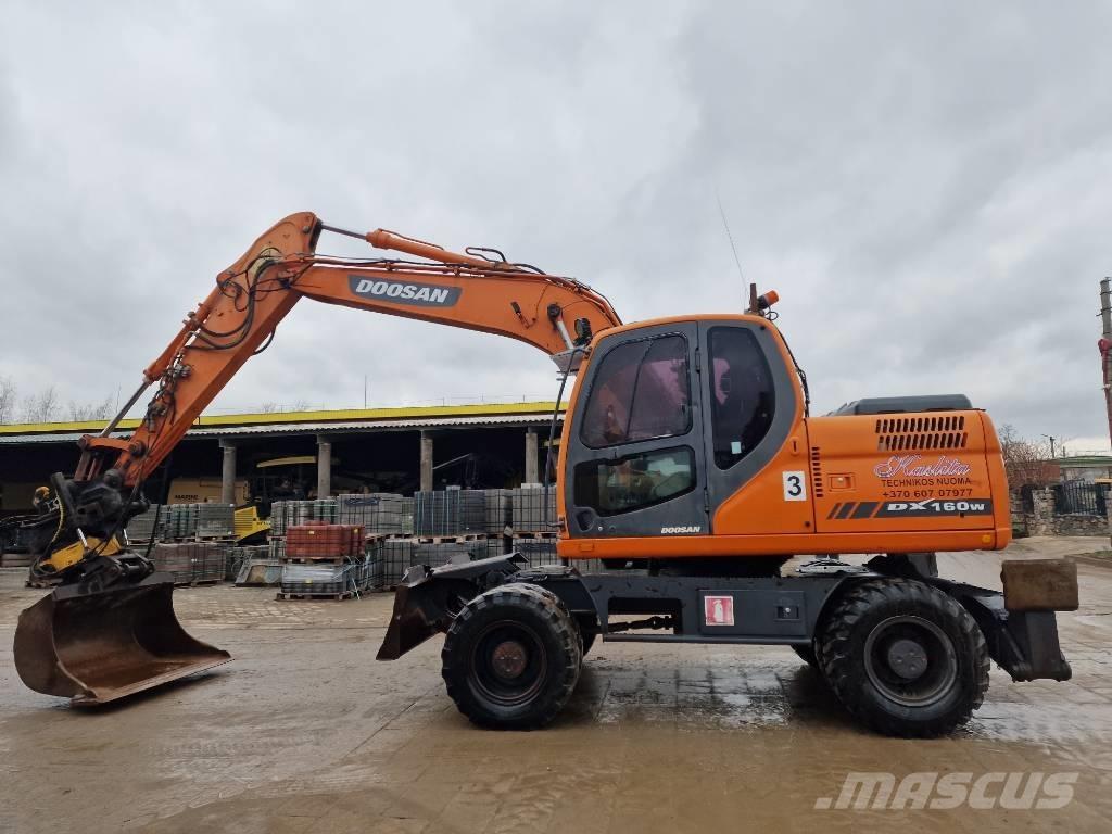 Doosan DX 160 W Koparki kołowe