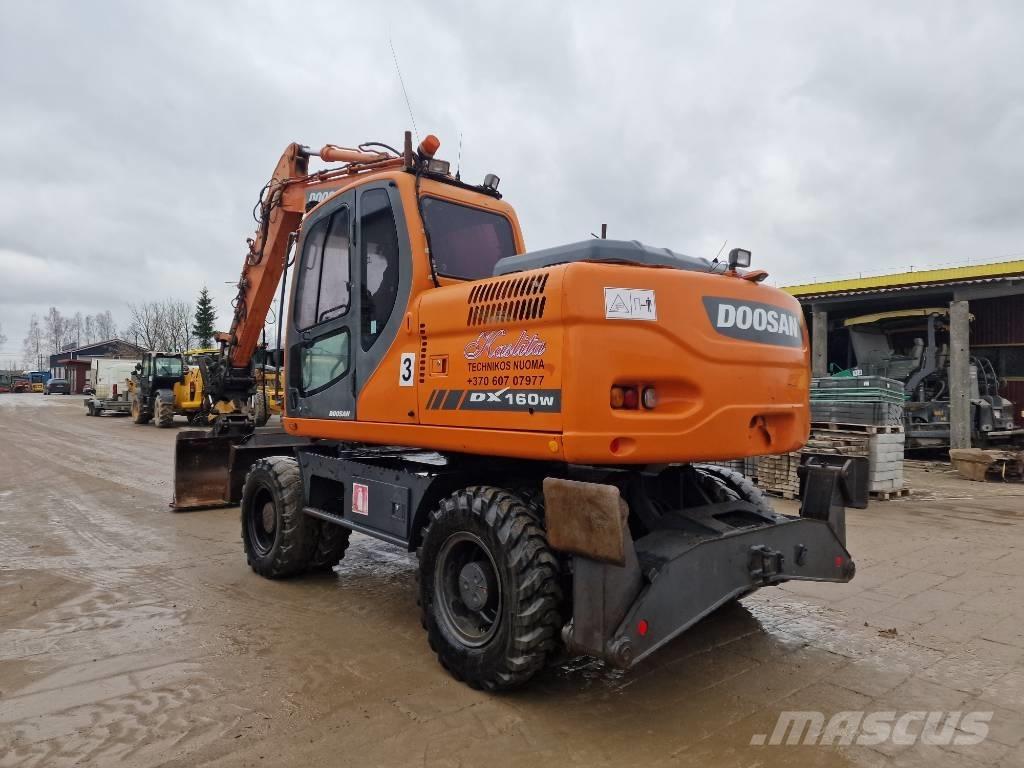 Doosan DX 160 W Koparki kołowe