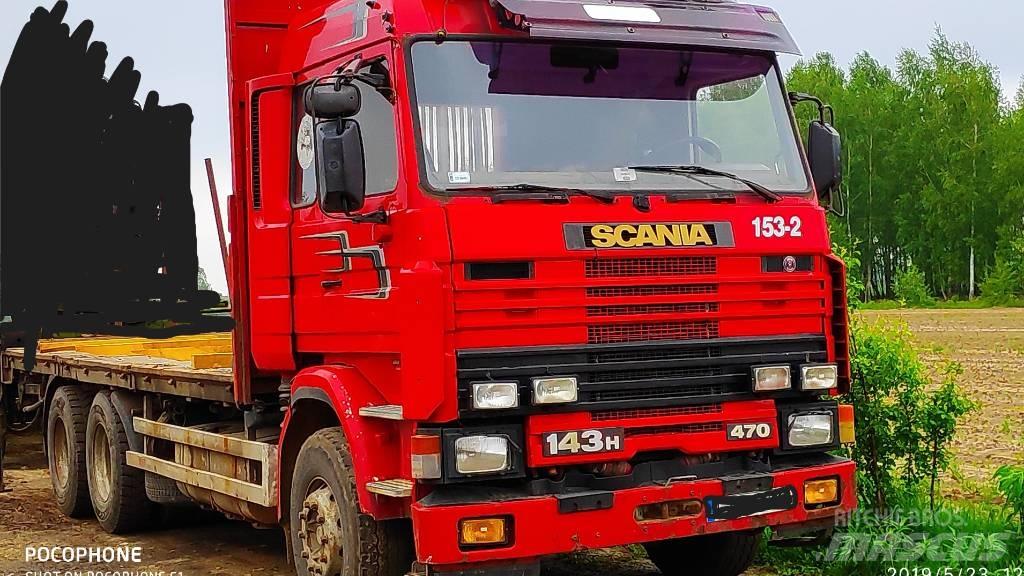 Scania 143 H 470 Samochody do przewozu drewna