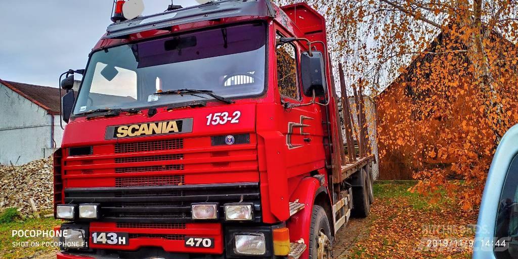 Scania 143 H 470 Samochody do przewozu drewna