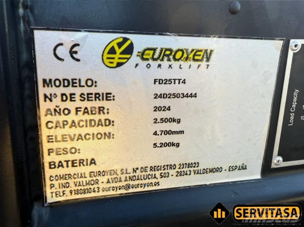  EUROYEN FD25TT4 Wózki Diesla
