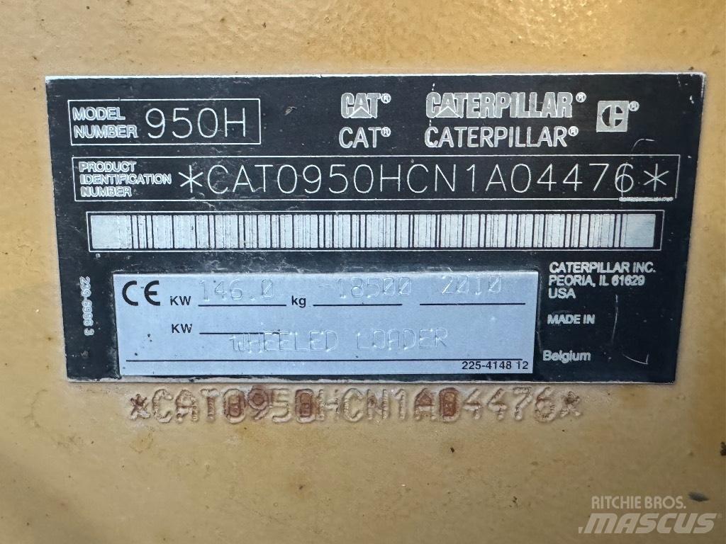CAT 950H Ładowarki kołowe