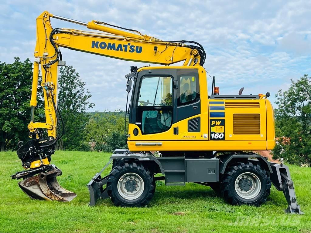Komatsu PW 160 - 10 Koparki kołowe