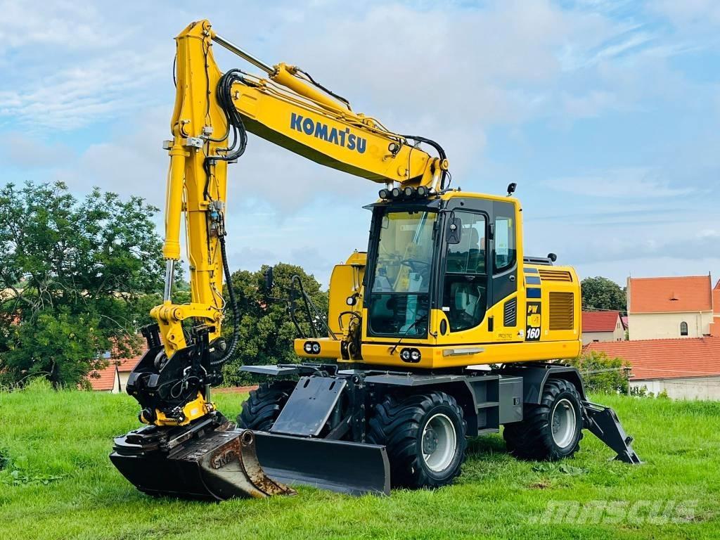Komatsu PW 160 - 10 Koparki kołowe