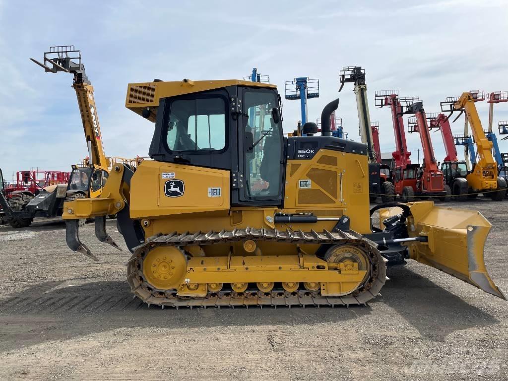 DEERE 550K Spycharki gąsienicowe