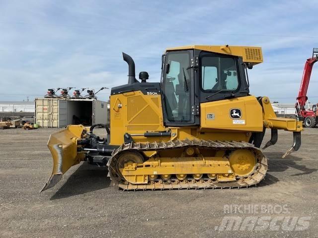 DEERE 550K Spycharki gąsienicowe