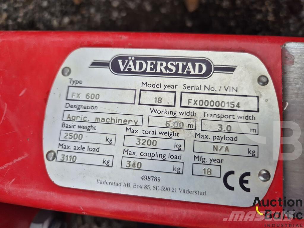 Väderstad FX 600 Kultywatory