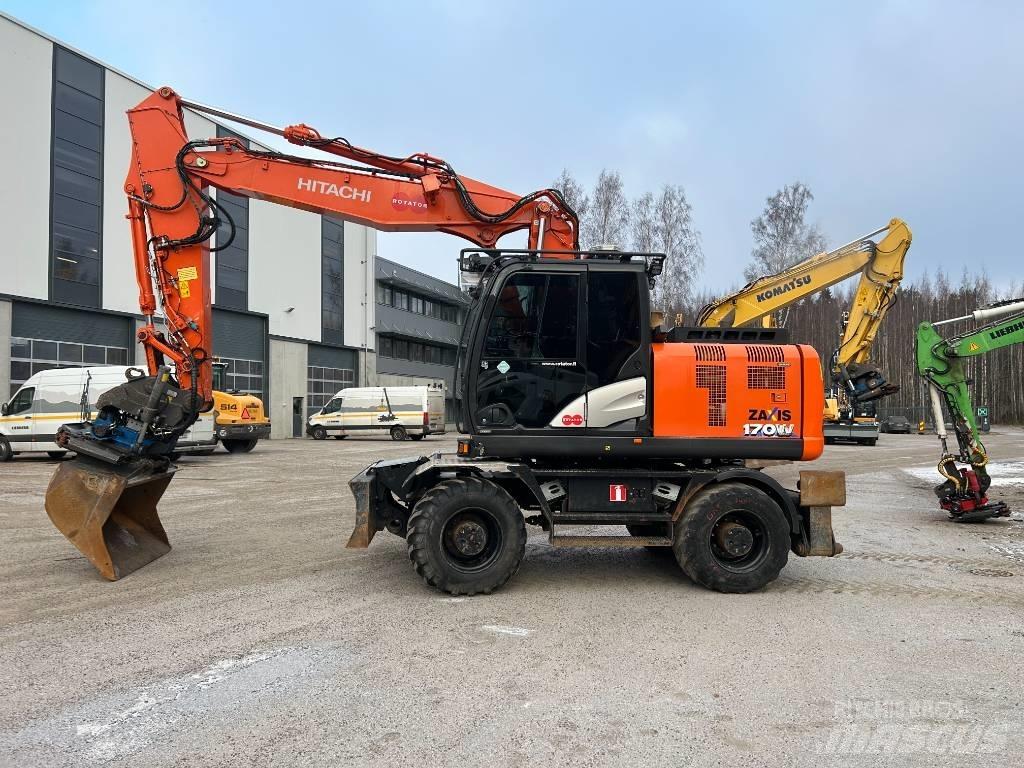 Hitachi ZX 170 W-6 Koparki kołowe