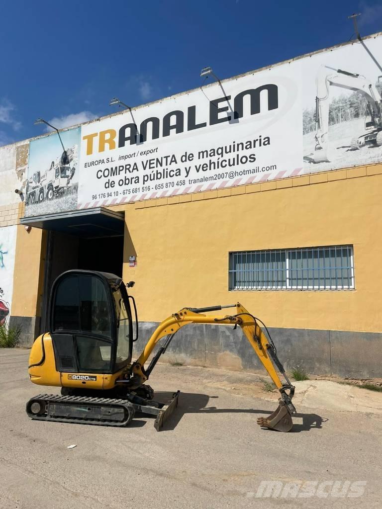 JCB 8020 Minikoparki