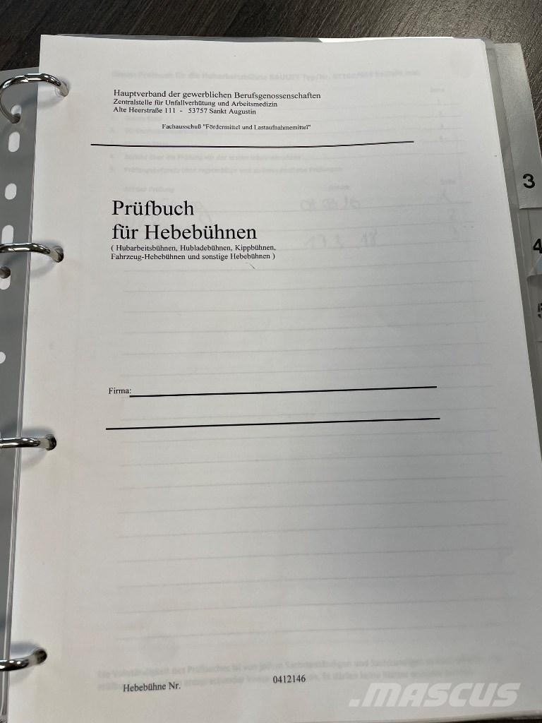 Bluelift SA 16 SOLD Podnośniki przegubowe