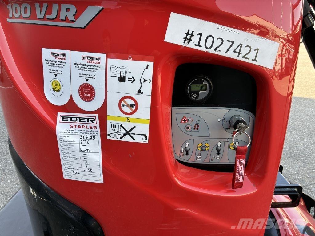Manitou 100 VJR Podnośniki masztowe