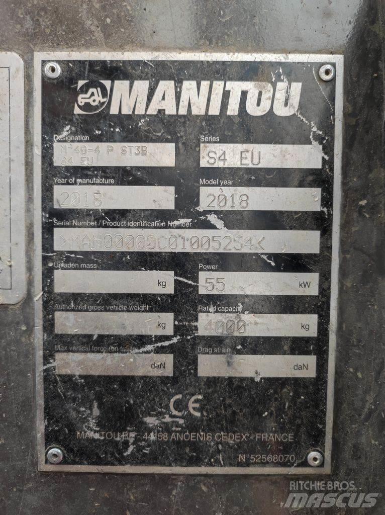 Manitou M 40.4 Wózki widłowe terenowe