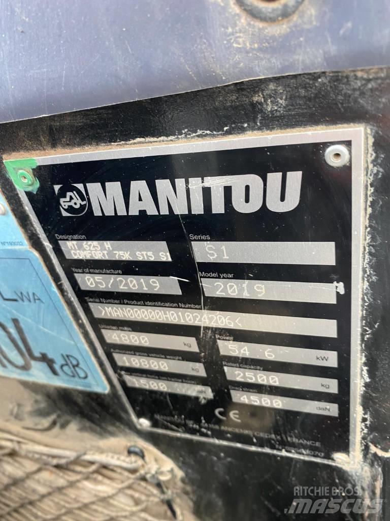 Manitou MT 625 H Ładowarki teleskopowe