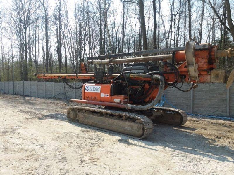 Tescar CF6 CFA Wiertnice do palowania