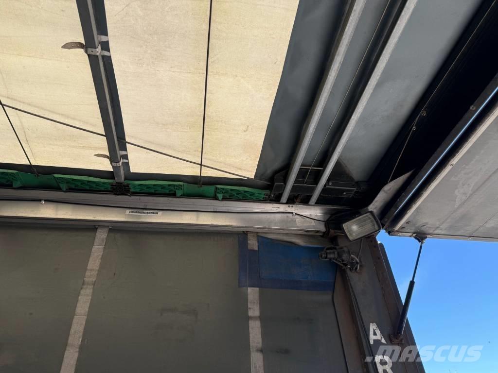 Krone 3 aks gardin Naczepy firanki