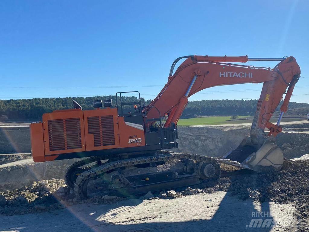 Hitachi ZX 890 Koparki gąsienicowe