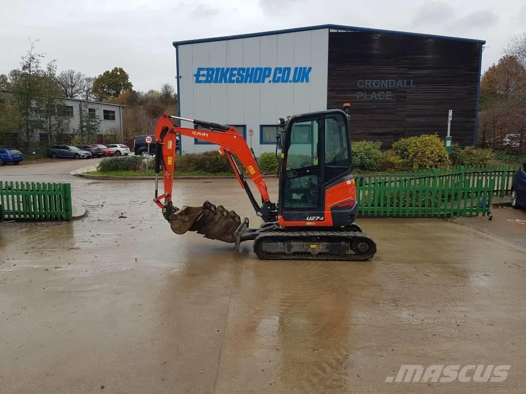 Kubota U27-4 Minikoparki